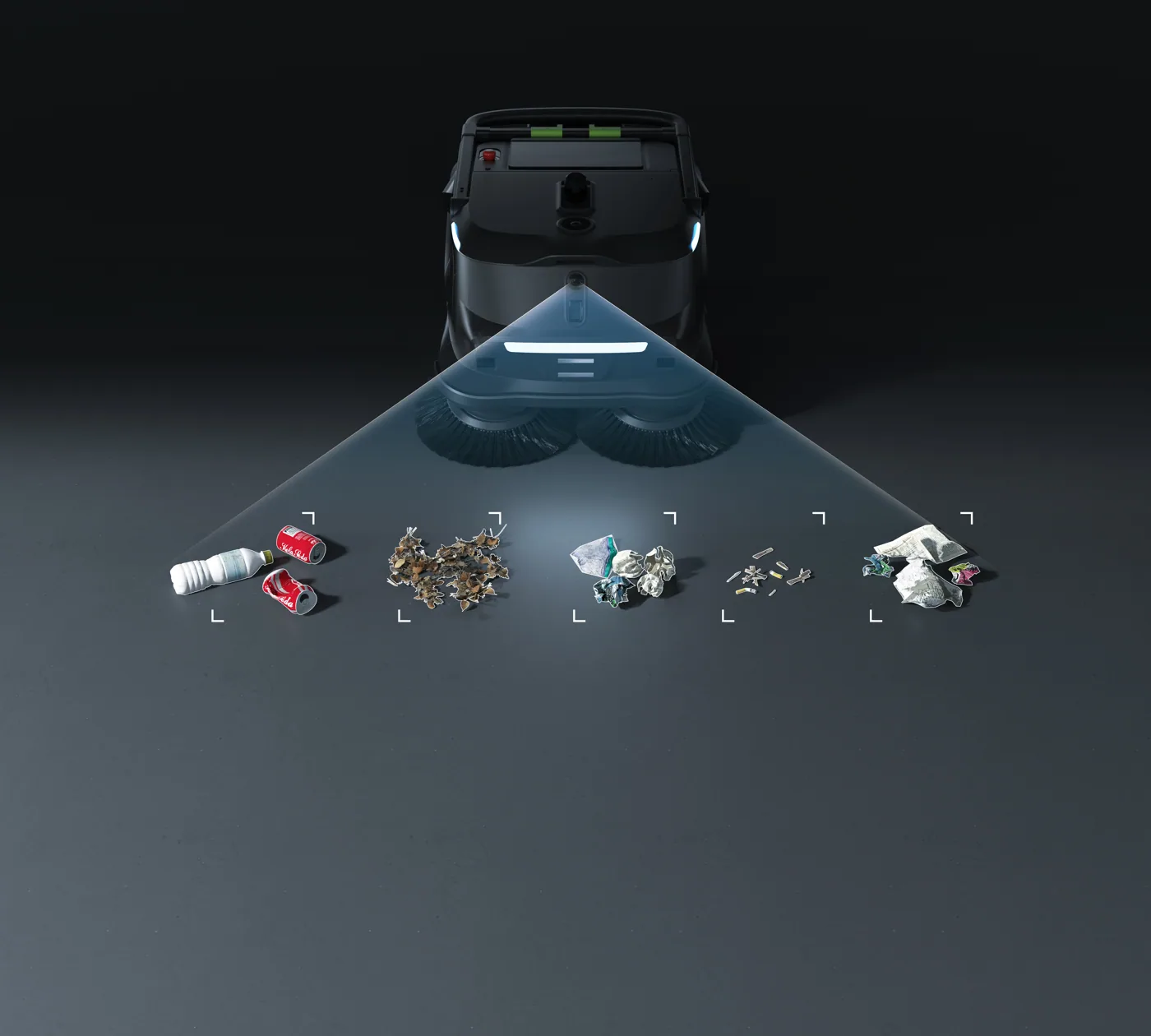 AI trash recognition: debris identified in real time